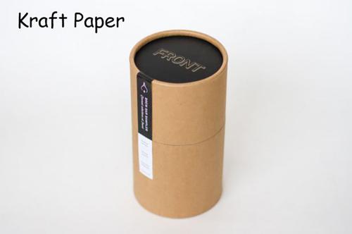 Kraft paper tube web